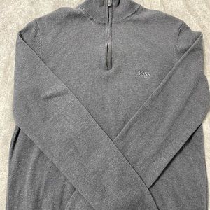 Hugo Boss zipper cardigan